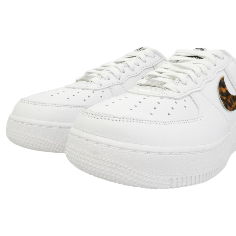 Supreme シュプリーム NIKE ナイキ GOODENOUGH グッドイナフ 25SS IM3483-100 × GOODENOUGH × Nike Air Force 1 Low White Leopard AF1 グッドイナフ ナイキ エアフォース1 ローカット スニーカー ホワイト系 26.5cm【新古品】【未使用】【中古】