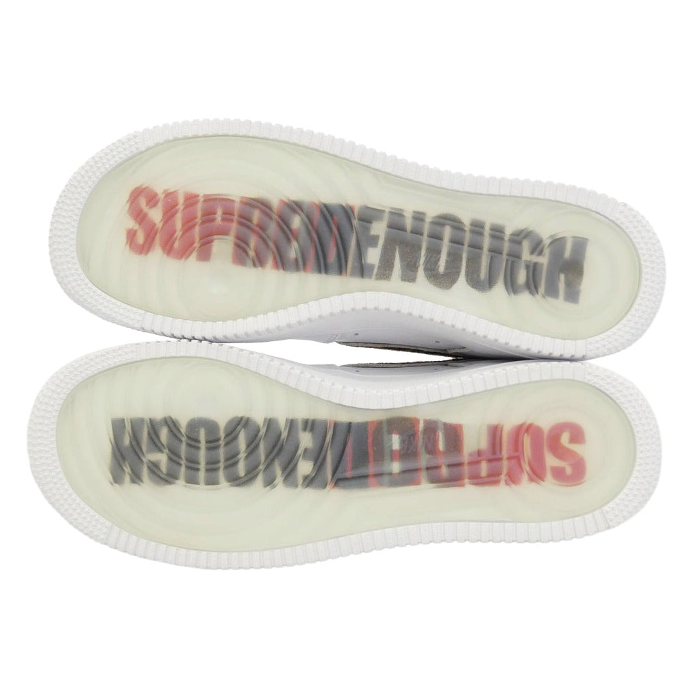 Supreme シュプリーム NIKE ナイキ GOODENOUGH グッドイナフ 25SS IM3483-100 × GOODENOUGH × Nike Air Force 1 Low White Leopard AF1 グッドイナフ ナイキ エアフォース1 ローカット スニーカー ホワイト系 26.5cm【新古品】【未使用】【中古】