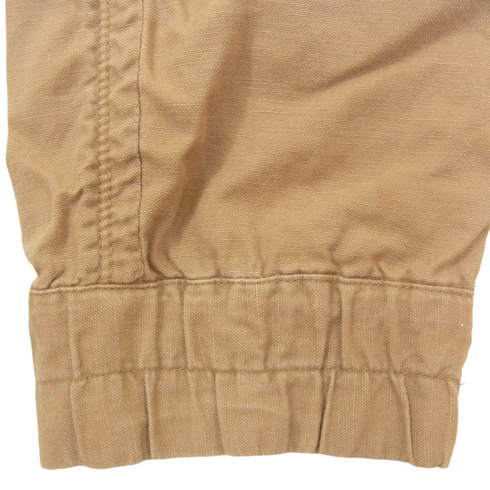 nonnative ノンネイティブ 15SS NN-P2718 DWELLER EASY RIB PANTS C/P GROSGRAIN ドウェラー イージー リブ パンツ グログラン ブラウン系 0 【中古】