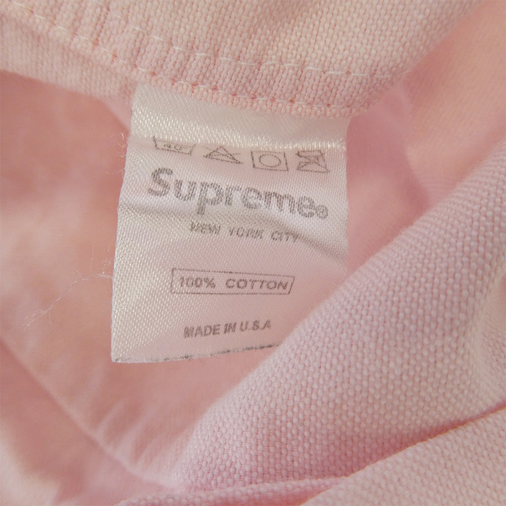Supreme ピンク ボタンダウンシャツ Supreme シュプリーム S/S Shirt ショートスリーブ ボタンダウン 半袖