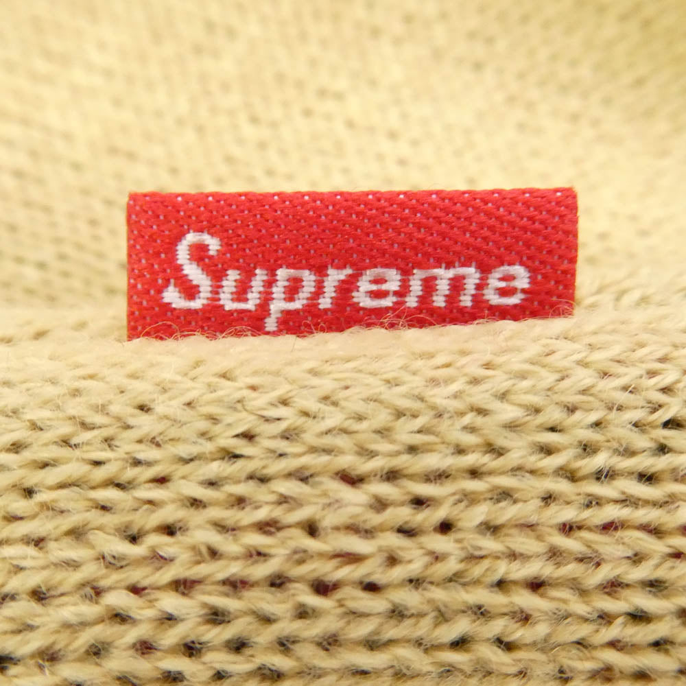 Supreme シュプリーム 26SS x Spitfire スピットファイア Beanie Light Tan ビーニー ライトタン ニット 帽子 ベージュ系 ピンク系 58cm【新古品】【未使用】【中古】
