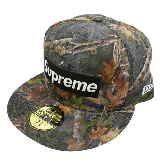 Supreme シュプリーム 25SS Championship Box Logo New Era Cap True Timber Kanati camo チャンピオンシップ ボックスロゴ カモ ニューエラ キャップ 帽子 マルチカラー系 60.6cm【新古品】【未使用】【中古】