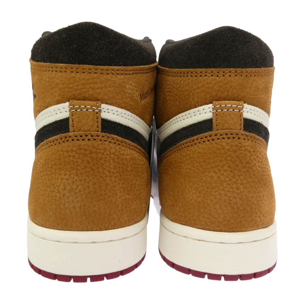 NIKE ナイキ Air Jordan 1 High OG Love Letter AJ1 エアジョーダン ハイ ラブレター ハイカット スニーカー マルチカラー系 28cm【新古品】【未使用】【中古】