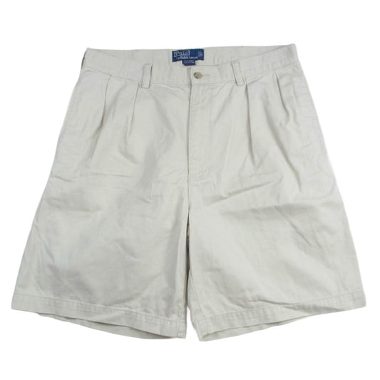 POLO RALPH LAUREN ポロ・ラルフローレン TYLER SHORT タイラーショーツ チノ ショート パンツ ベージュ系 34【中古】