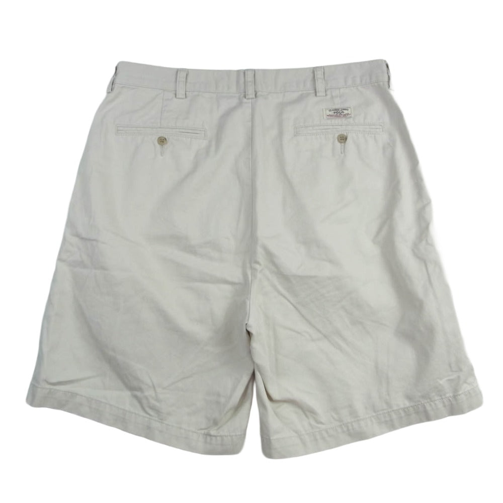 POLO RALPH LAUREN ポロ・ラルフローレン TYLER SHORT タイラーショーツ チノ ショート パンツ ベージュ系 34【中古】