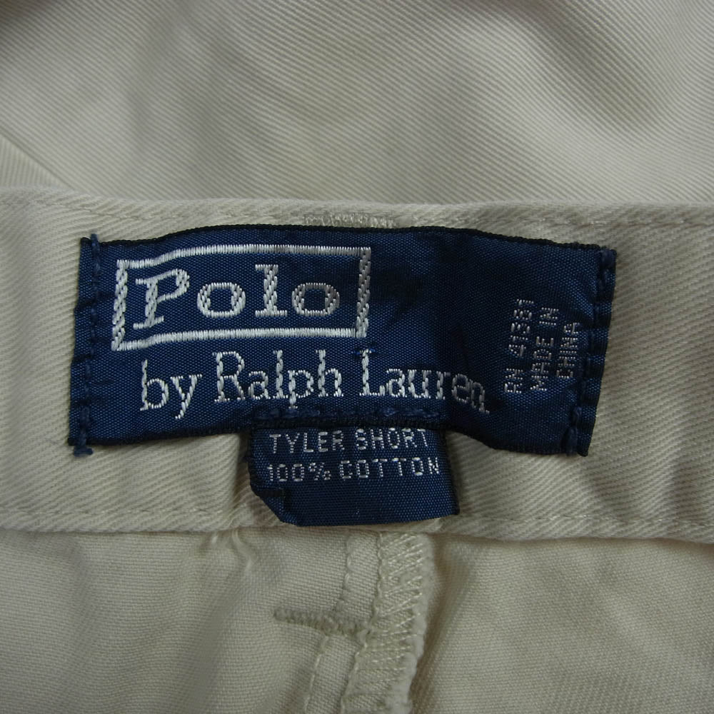 POLO RALPH LAUREN ポロ・ラルフローレン TYLER SHORT タイラーショーツ チノ ショート パンツ ベージュ系 34【中古】
