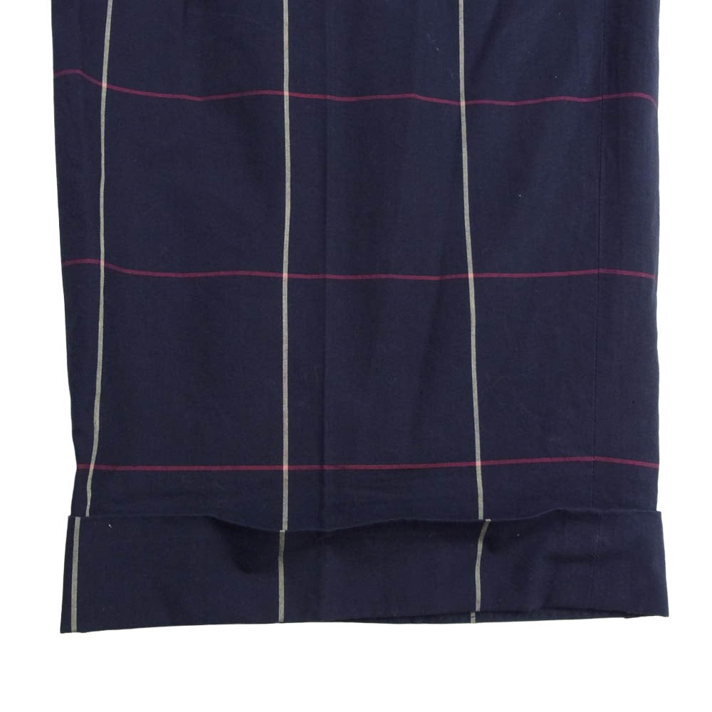 POLO RALPH LAUREN ポロ・ラルフローレン P12-CPPRL-IS-0706 ツータック スラックス コットン パンツ ネイビー系 80【中古】