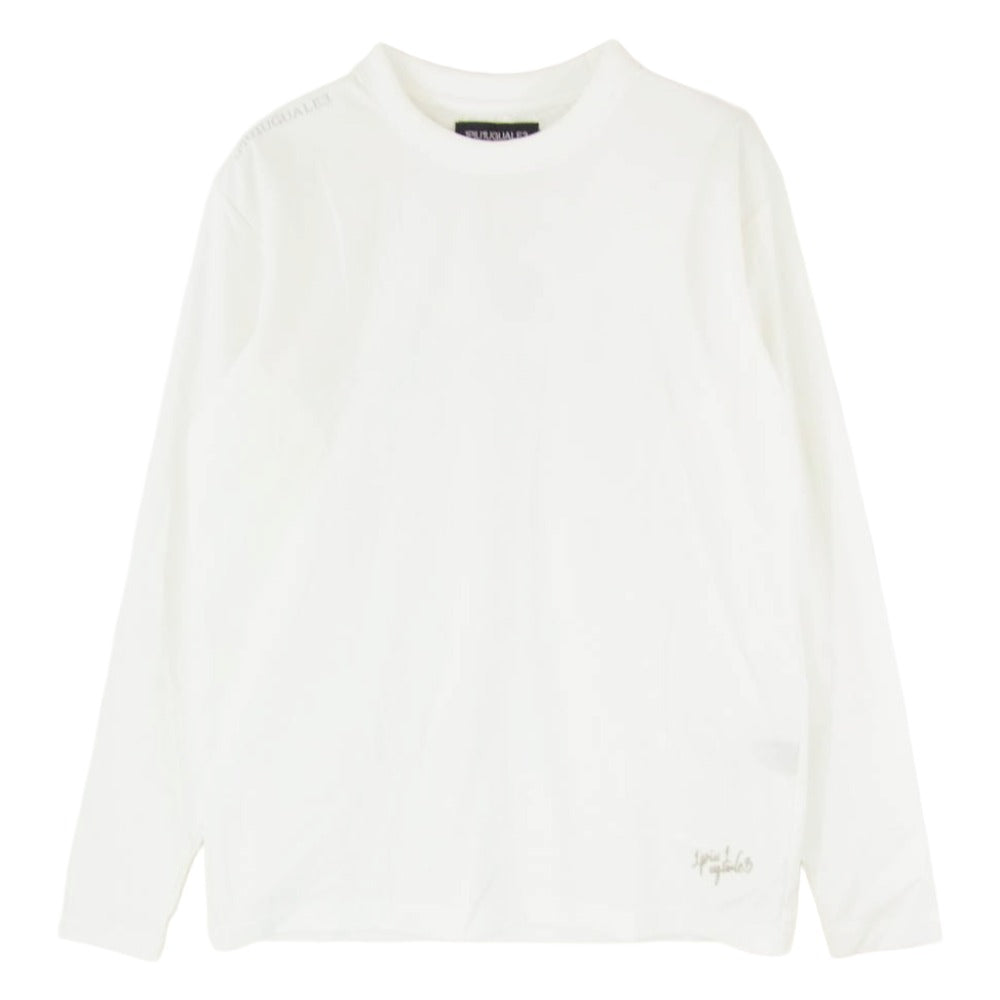 1piu1uguale3 ウノピュウノウグァーレトレ SRT302 SPO301 113 SPORT CREW L/S FLAGSHIP STORE LIMITED 直営店限定 クルーネック 長袖 シャツ ホワイト系 4【極上美品】【中古】