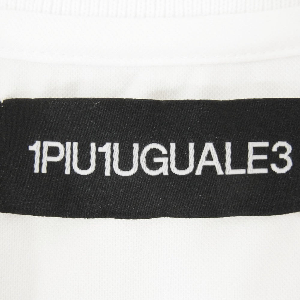 1piu1uguale3 ウノピュウノウグァーレトレ SRT302 SPO301 113 SPORT CREW L/S FLAGSHIP STORE LIMITED 直営店限定 クルーネック 長袖 シャツ ホワイト系 4【極上美品】【中古】