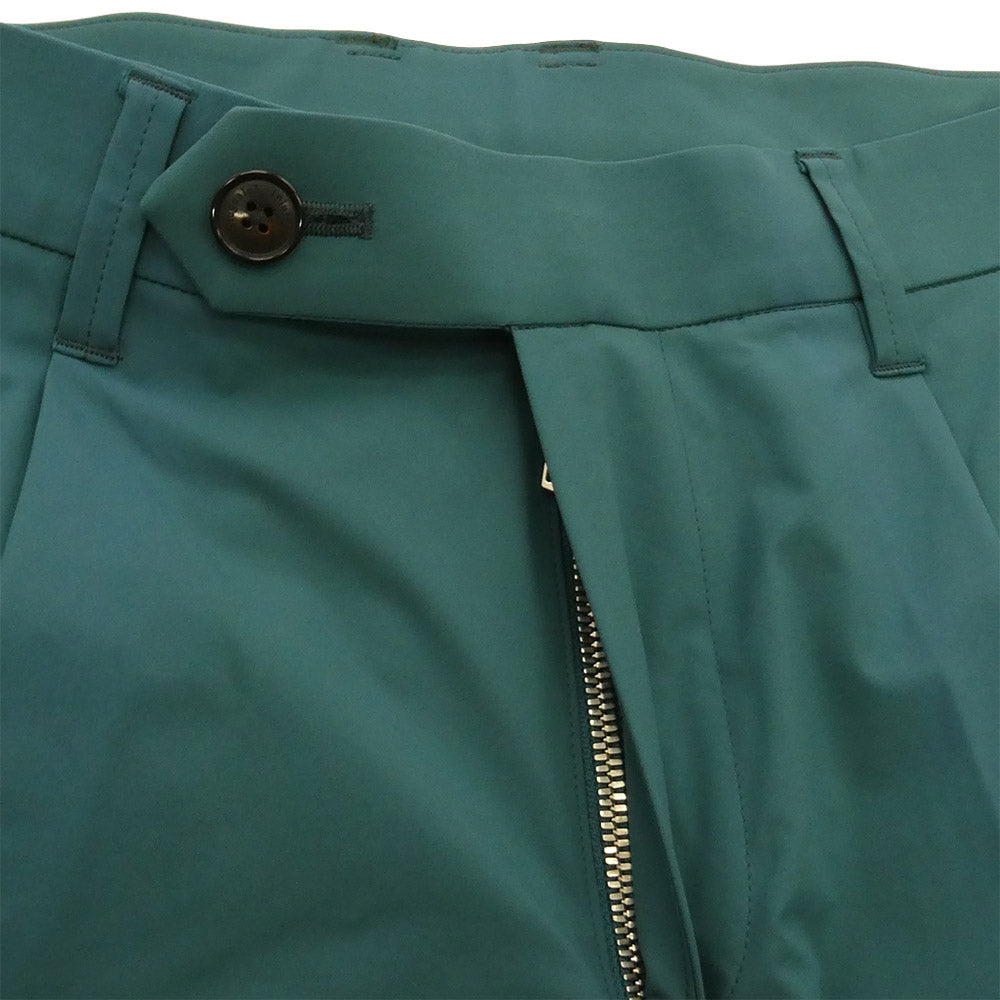 1piu1uguale3 ウノピュウノウグァーレトレ MRP614 POE468 113 COMFY SLACKS コンフィー スラックスパンツ グリーン系 4【中古】