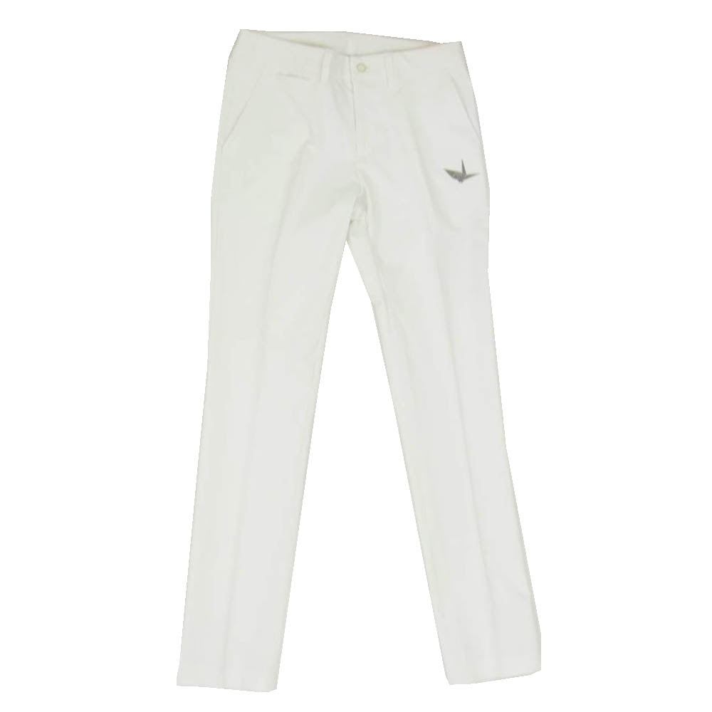 1piu1uguale3 ウノピュウノウグァーレトレ GSP042 POE400 113 GOLF ゴルフ ストレッチ スリム パンツ ホワイト系 2【美品】【中古】