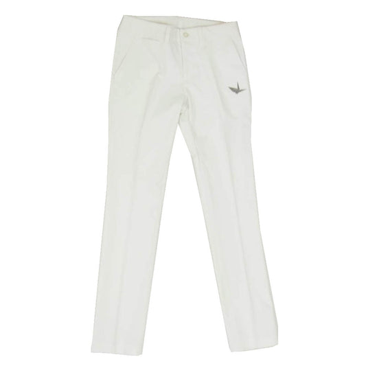 1piu1uguale3 ウノピュウノウグァーレトレ GSP042 POE400 113 GOLF ゴルフ ストレッチ スリム パンツ ホワイト系 2【美品】【中古】