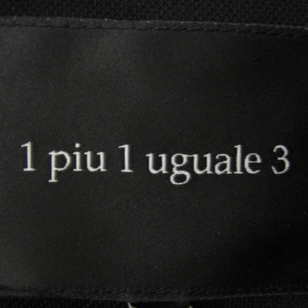 1piu1uguale3 ウノピュウノウグァーレトレ ULUMJA22UP x umbro アンブロ ULUMJA22UP 113 ロゴ刺繍 半袖 ポロシャツ ブラック系 M【極上美品】【中古】