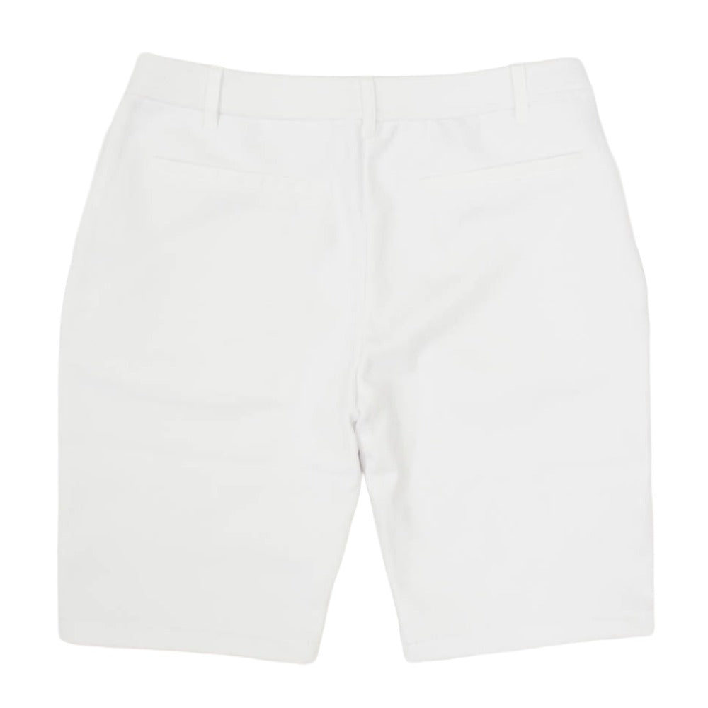 1piu1uguale3 ウノピュウノウグァーレトレ GRK047 POE425 113 GOLF ゴルフ 戸賀敬城別注 KNIT SHORTS ニット ショーツ ハーフ ショートパンツ 白 ホワイト系 6【美品】【中古】
