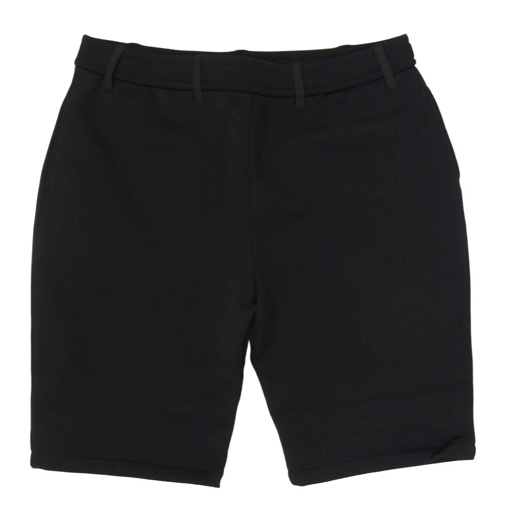 1piu1uguale3 ウノピュウノウグァーレトレ GRK047 POE425 113 GOLF ゴルフ 戸賀敬城別注 KNIT SHORTS ニット ショーツ ハーフ ショートパンツ 黒 ブラック系 6【美品】【中古】