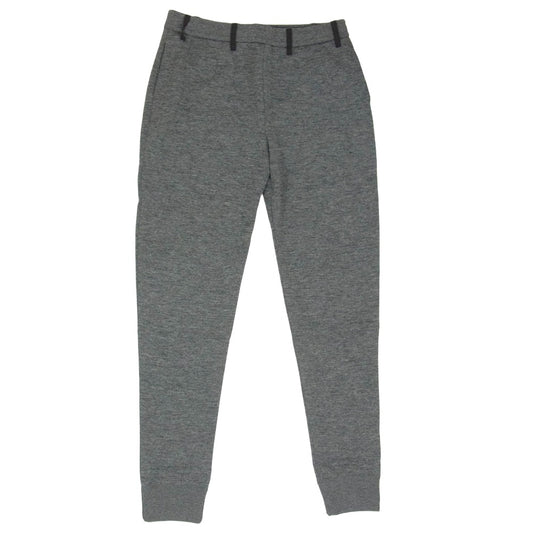 1piu1uguale3 ウノピュウノウグァーレトレ GRK046 POE425 113 GOLF ゴルフ 戸賀敬城別注 KNIT RIB PANTS ニット リブパンツ グレー系 5【美品】【中古】