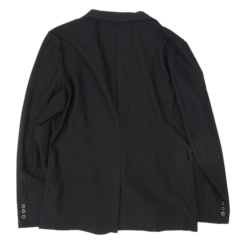 1piu1uguale3 ウノピュウノウグァーレトレ SRB006 SPO008 113 SPORT 2B NARROW JACKET 2ボタン ナロー メッシュ サマー テーラードジャケット ブラック系 4【極上美品】【中古】
