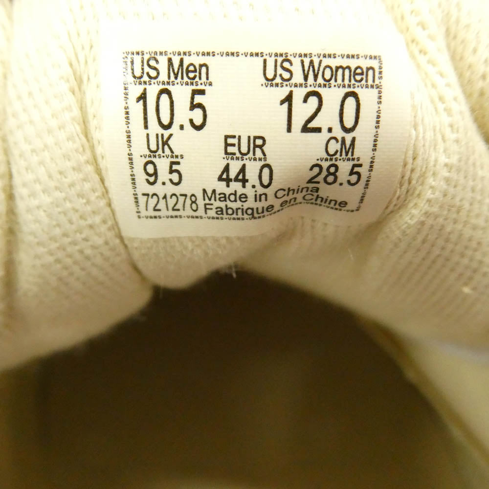VANS バンズ GALLERY DEPT ギャラリーデプト VN0A4P3XBMW1 × GALLERY DEPT ギャラリーデプト OG OLD SKOOL オールドスクール Good Luck 総柄 ローカット スニーカー マルチカラー系 28.5cm【中古】