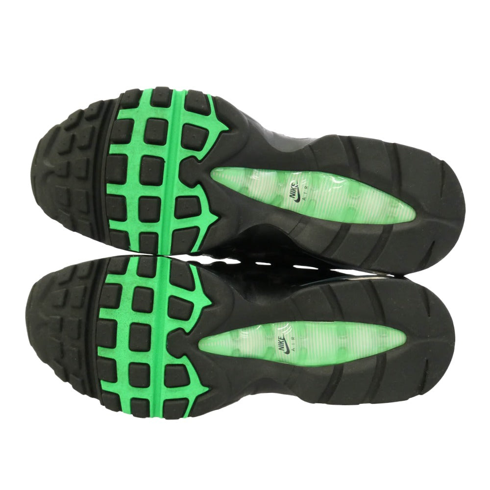 NIKE ナイキ IB1667-002 Air Max 95 OG Big Bubble Green Shock エアマックス95 OG ビッグバブル グリーンショック スニーカー ブラック系 グリーン系 28cm【中古】