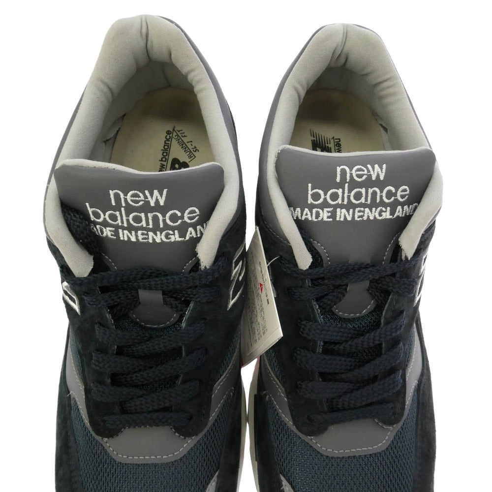 NEW BALANCE ニューバランス U1500PNV 英国製 スウェード ローカット スニーカー ダークネイビー系 グレー系 30cm【新古品】【未使用】【中古】