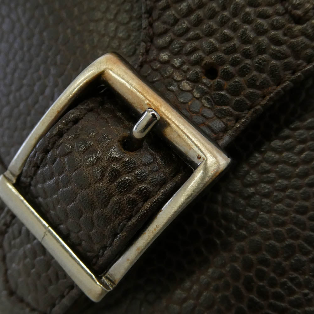 Paraboot パラブーツ 165933 POE GALAXY ポー レザー ダブル モンクストラップ ビジネス シューズ ブラウン系 9.5【新古品】【未使用】【中古】