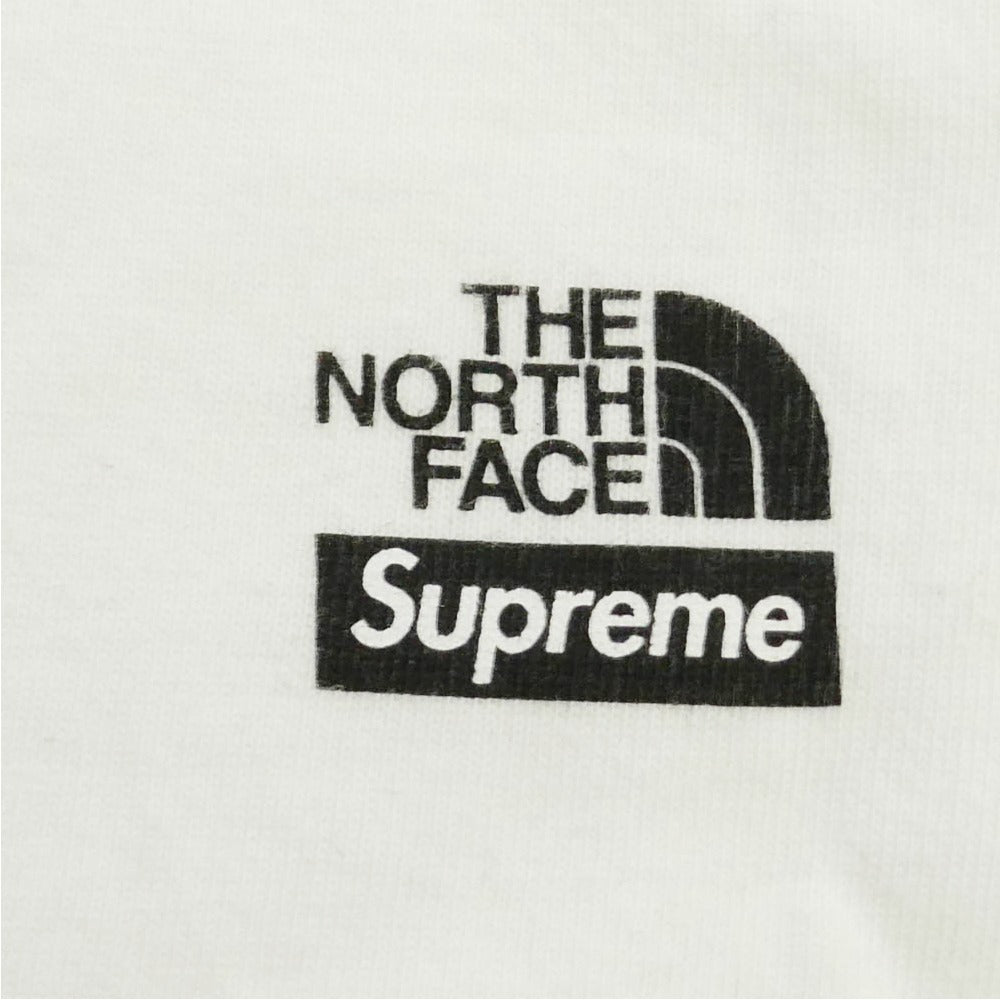 Supreme シュプリーム THE NORTH FACE ノースフェイス 24AW × The North Face × Raymond Pettibon S/S TOP ノースフェイス レイモンド ペティボン 半袖 Tシャツ ホワイト ホワイト系 M【中古】