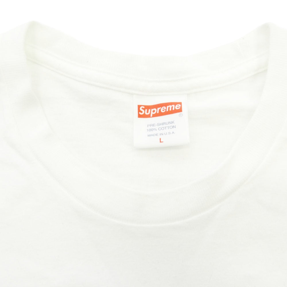 Supreme シュプリーム 23SS Tonal Box Logo Tee White トーナル ボックス ロゴ Tシャツ ホワイト ホワイト系 L【中古】