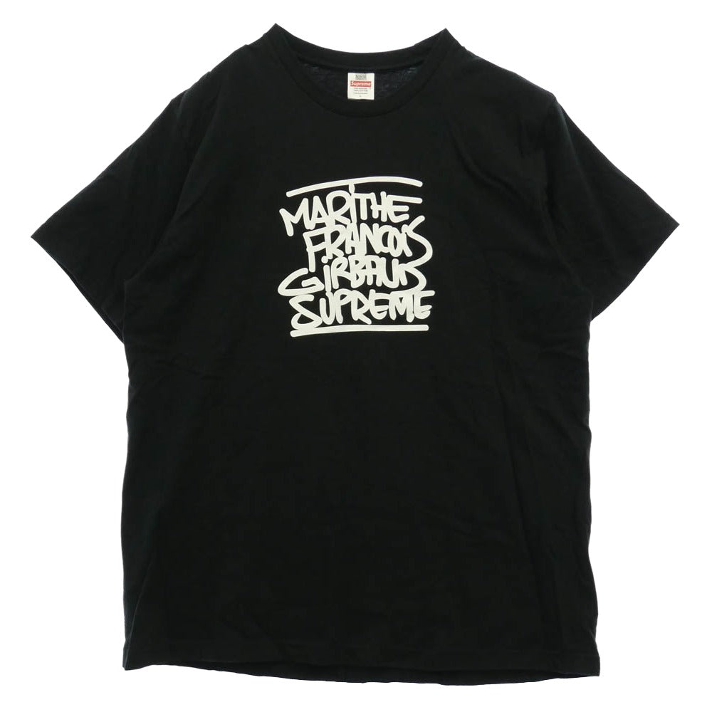 Supreme シュプリーム 25SS x Marithe + Francois Girbaud Tee マリテ+フランソワ ジルボー 半袖 Tシャツ ブラック ブラック系 L【中古】