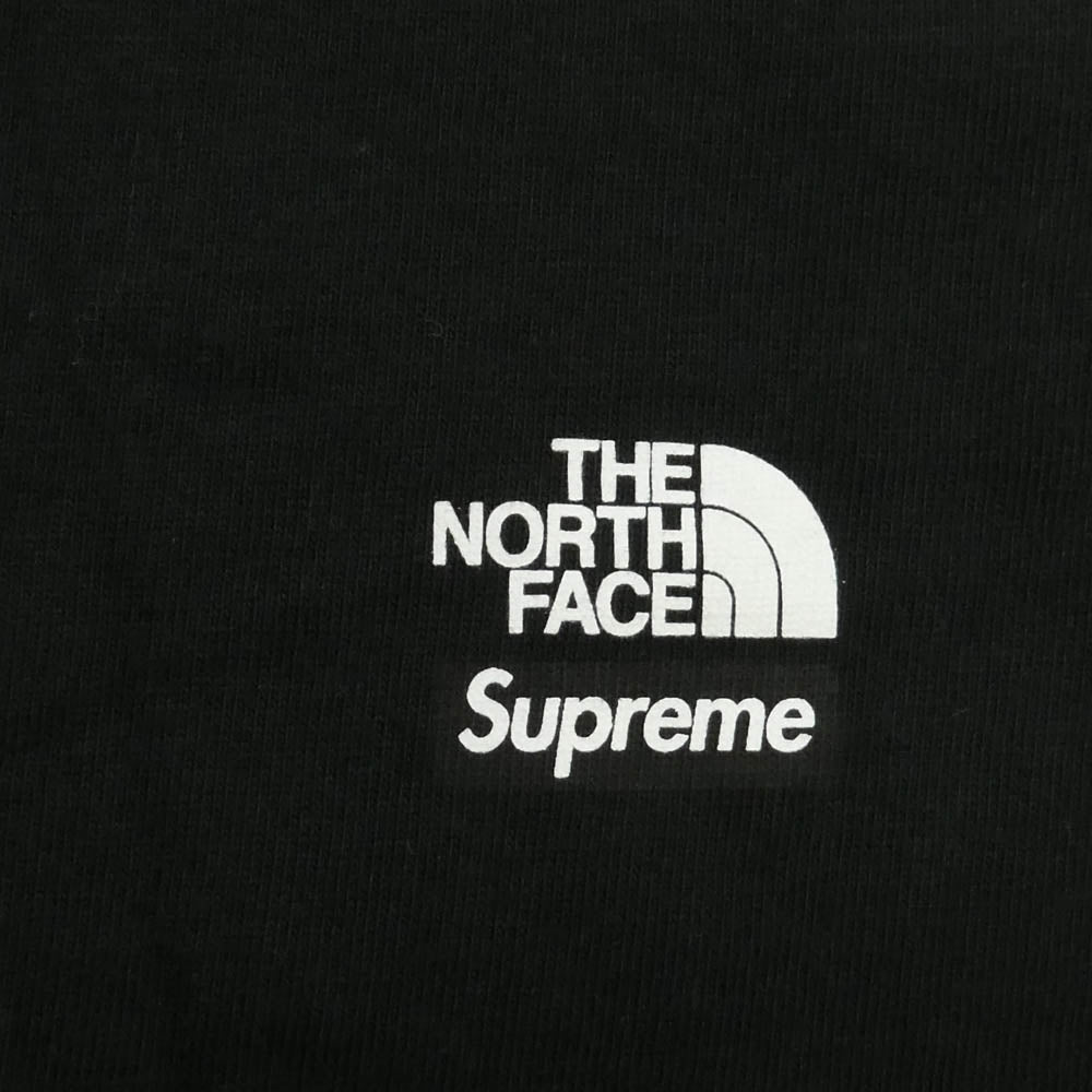 Supreme シュプリーム 24AW × The North Face × Raymond Pettibon S/S TOP ノースフェイス レイモンド ペティボン 半袖 Tシャツ ブラック ブラック系 M【中古】