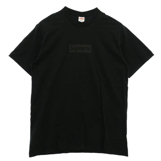 Supreme シュプリーム 23SS Tonal Box Logo Tee Black トーナル ボックス ロゴ Tシャツ ブラック ブラック系 L【中古】
