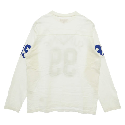 Supreme シュプリーム 24SS 99 L/S Football Top フットボール クルーネック 長袖 カットソー ホワイト ホワイト系 L【中古】