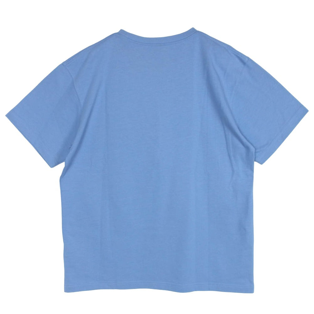 Dior ディオール 943J605A0554 CD Icon 刺繍 コットンジャージー リラックス フィット Tシャツ ライトブルー系 L【中古】