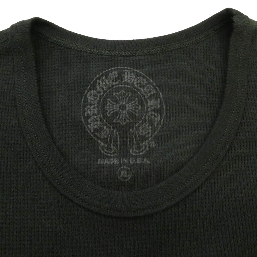 クロムハーツ Thermal L/S アームロゴサーマル長袖カットソー メンズ