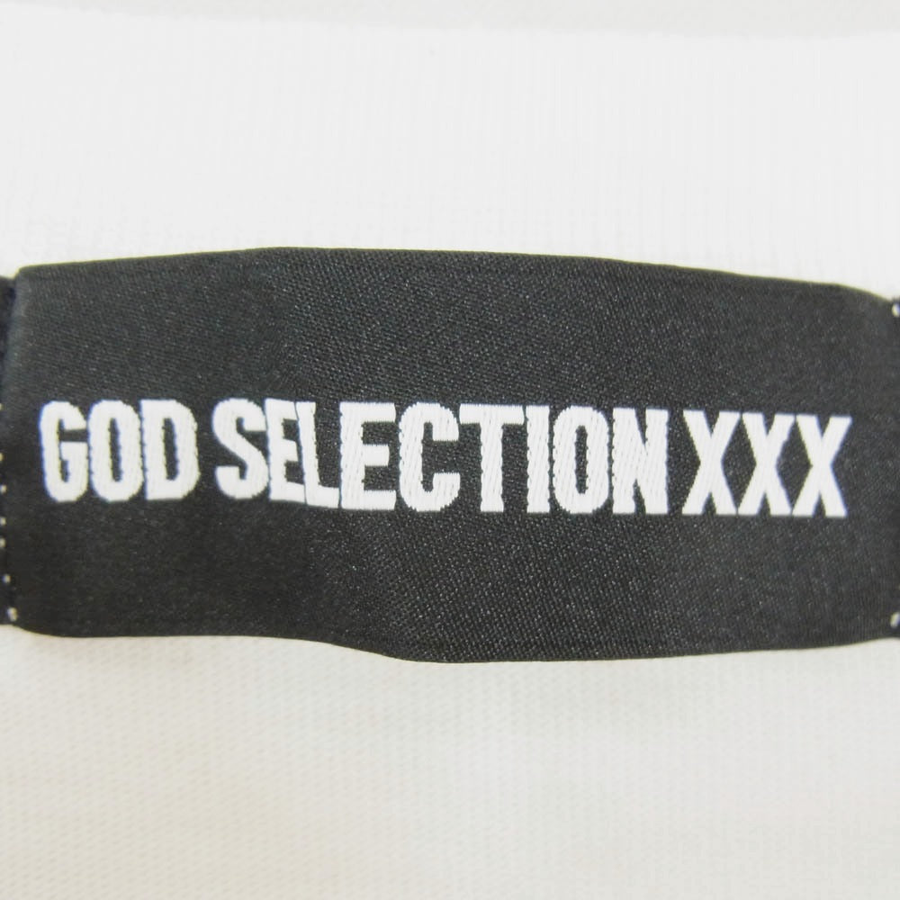 GOD SELECTION XXX ゴッドセレクション 23SS GX-A23-ST-12 ダイヤモンド リング フォト プリント Ｔシャツ 半袖 カットソー ホワイト系 L【中古】