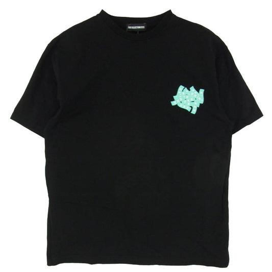 GOD SELECTION XXX ゴッドセレクション 24SS GX-A24-ST-04 T-Shirts XXX ロゴ プリント Ｔシャツ 半袖 カットソー ブラック系 XL【中古】