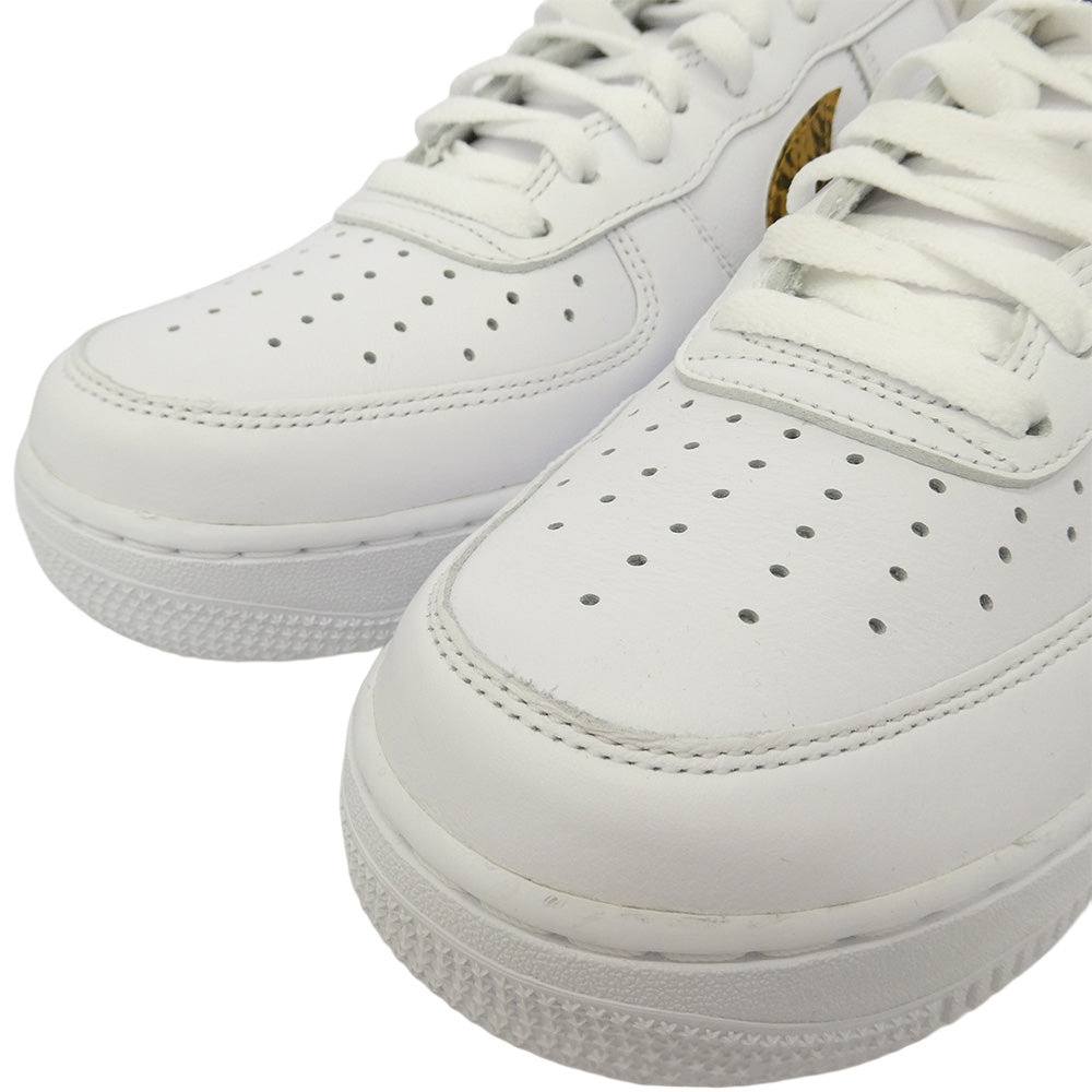 NIKE ナイキ 19SS AO1635-100 Air Force 1 Low Retro PRM QS Ivory Snake エアフォース1 ロー レトロ プレミアム アイボリースネーク スニーカー ホワイト系 27cm【極上美品】【中古】