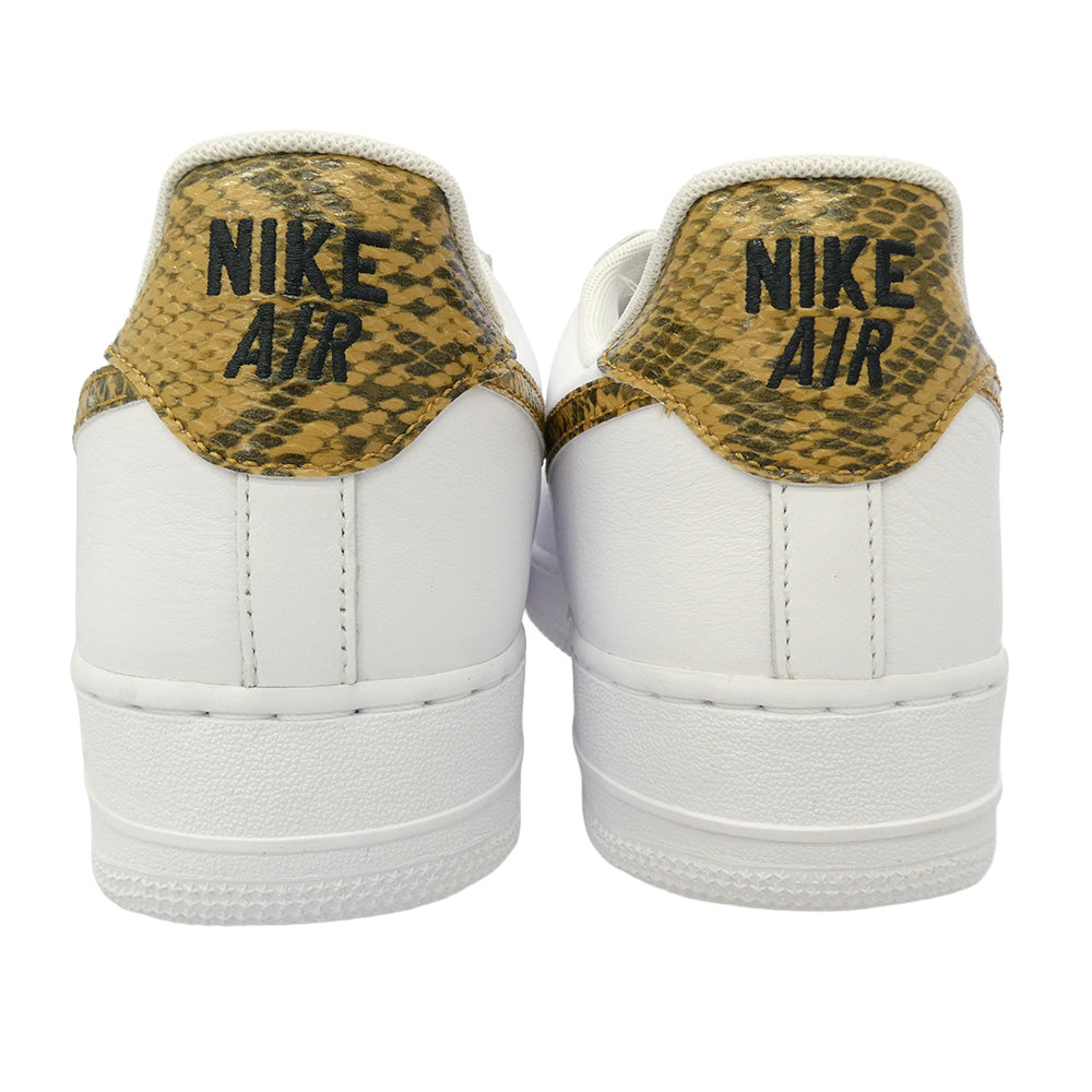 NIKE ナイキ 19SS AO1635-100 Air Force 1 Low Retro PRM QS Ivory Snake エアフォース1 ロー レトロ プレミアム アイボリースネーク スニーカー ホワイト系 27cm【極上美品】【中古】