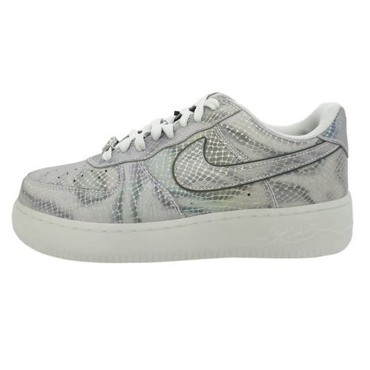 NIKE ナイキ 25AW II3925-400 × Kobe Bryant Air Force 1 Low Protro Lenticular Snake コービー ブライアント エアフォース1 ロー プロトロ レンチキュラースネーク スニーカー シルバー系 27cm【極上美品】【中古】