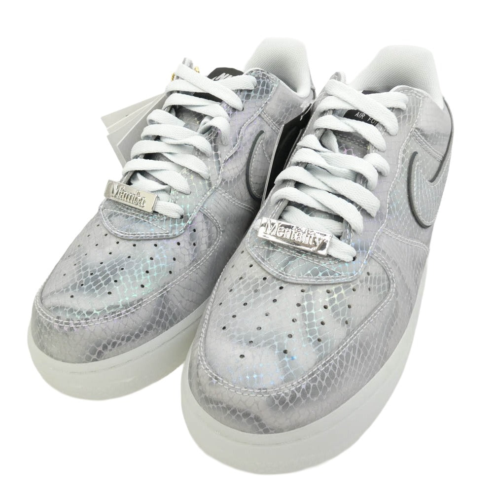 NIKE ナイキ 25AW II3925-400 × Kobe Bryant Air Force 1 Low Protro Lenticular Snake コービー ブライアント エアフォース1 ロー プロトロ レンチキュラースネーク スニーカー シルバー系 27cm【極上美品】【中古】