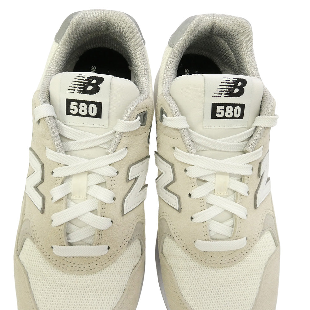 COMME des GARCONS HOMME コムデギャルソンオム NEW BALANCE ニューバランス 23SS MT580HM2 × New Balance 580 ニューバランス スニーカー グレー系 オフホワイト系 ホワイト系 27cm【中古】
