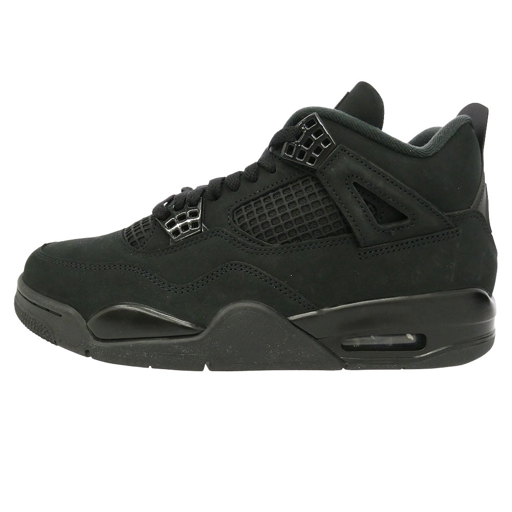 NIKE ナイキ 24SS FV5029-006 Air Jordan 4 Retro Bred Reimagined エアジョーダン レトロ ブレッド リイマジンド スニーカー ブラック系 27.5cm【極上美品】【中古】