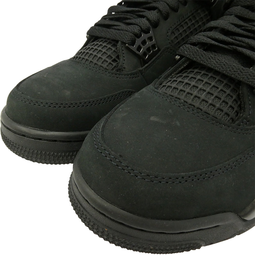 NIKE ナイキ 24SS FV5029-006 Air Jordan 4 Retro Bred Reimagined エアジョーダン レトロ ブレッド リイマジンド スニーカー ブラック系 27.5cm【極上美品】【中古】