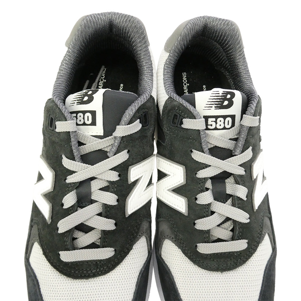COMME des GARCONS HOMME コムデギャルソンオム NEW BALANCE ニューバランス 23SS MT580HM1 × New Balance 580 ニューバランス スニーカー ブラック系 チャコール系 グレー系 27cm【美品】【中古】