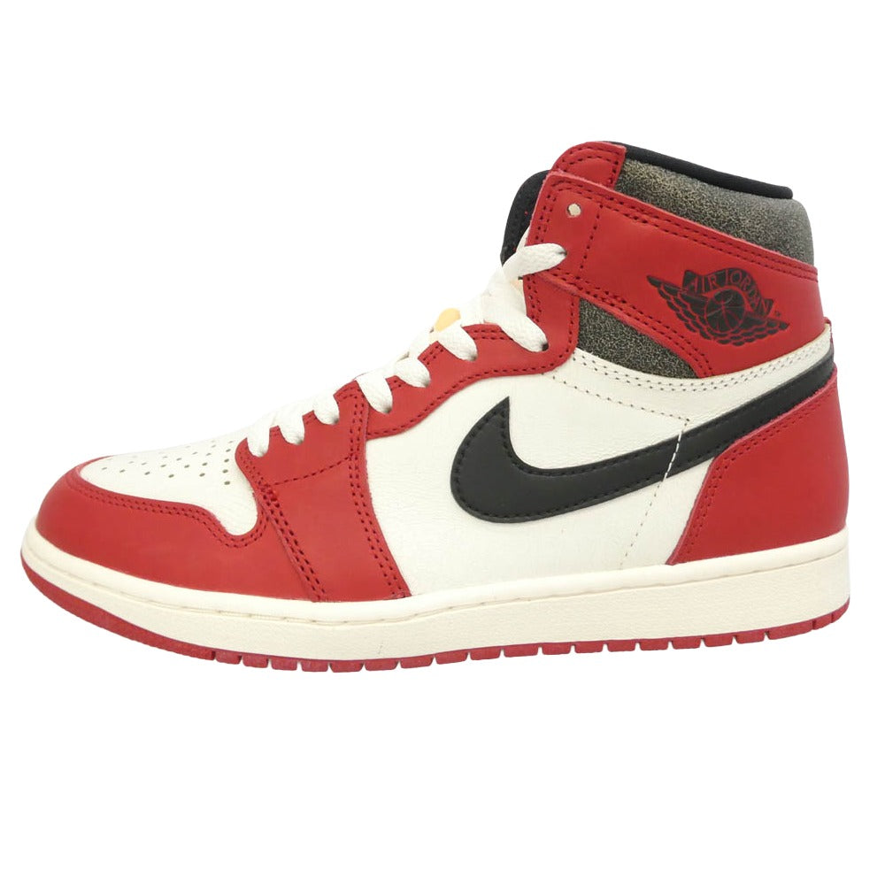 NIKE ナイキ 22AW DZ5485-612 Air Jordan 1 High OG Lost & Found Chicago AJ1 【フェイクバスターズ鑑定済】エアジョーダン ハイ ロスト & ファウンド シカゴ ハイカット スニーカー マルチカラー系 27cm【極上美品】【中古】