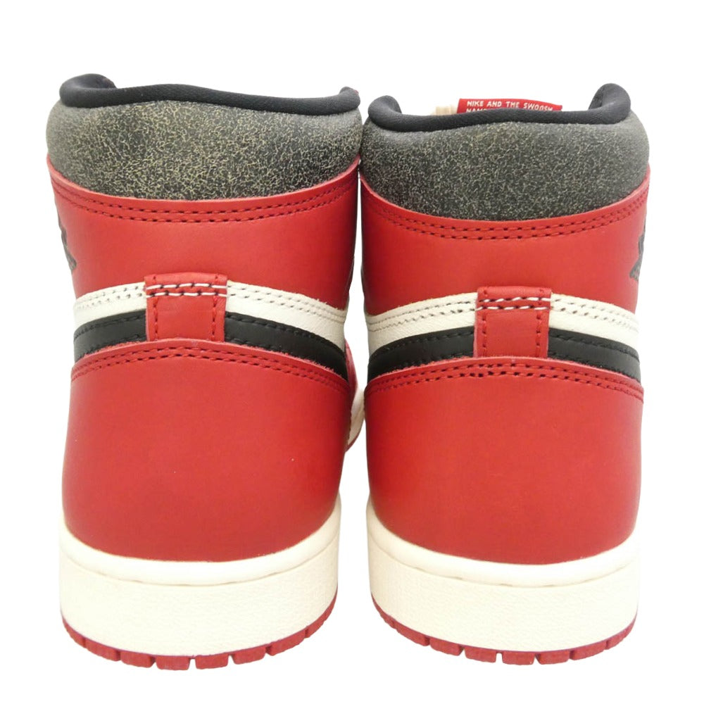 NIKE ナイキ 22AW DZ5485-612 Air Jordan 1 High OG Lost & Found Chicago AJ1 【フェイクバスターズ鑑定済】エアジョーダン ハイ ロスト & ファウンド シカゴ ハイカット スニーカー マルチカラー系 27cm【極上美品】【中古】