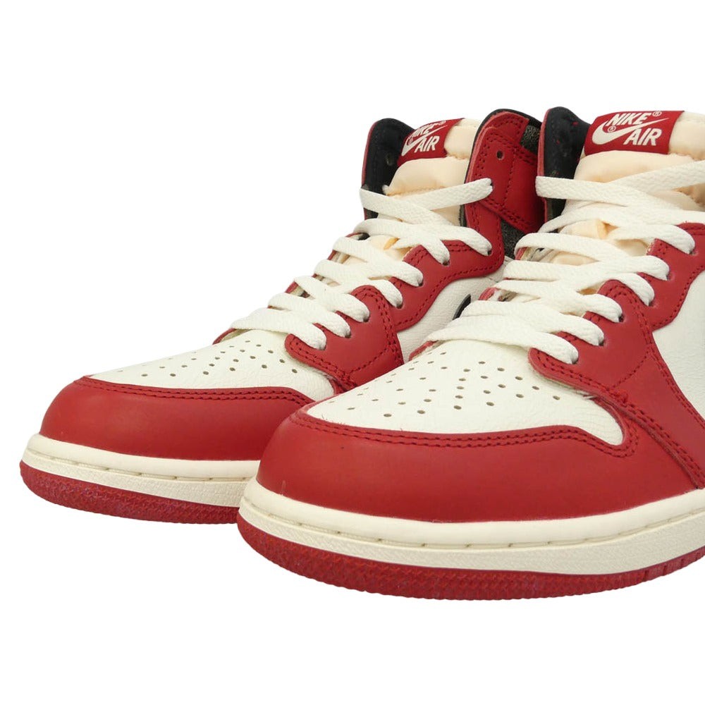 NIKE ナイキ 22AW DZ5485-612 Air Jordan 1 High OG Lost & Found Chicago AJ1 【フェイクバスターズ鑑定済】エアジョーダン ハイ ロスト & ファウンド シカゴ ハイカット スニーカー マルチカラー系 27cm【極上美品】【中古】