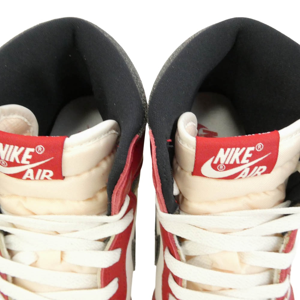 NIKE ナイキ 22AW DZ5485-612 Air Jordan 1 High OG Lost & Found Chicago AJ1 【フェイクバスターズ鑑定済】エアジョーダン ハイ ロスト & ファウンド シカゴ ハイカット スニーカー マルチカラー系 27cm【極上美品】【中古】
