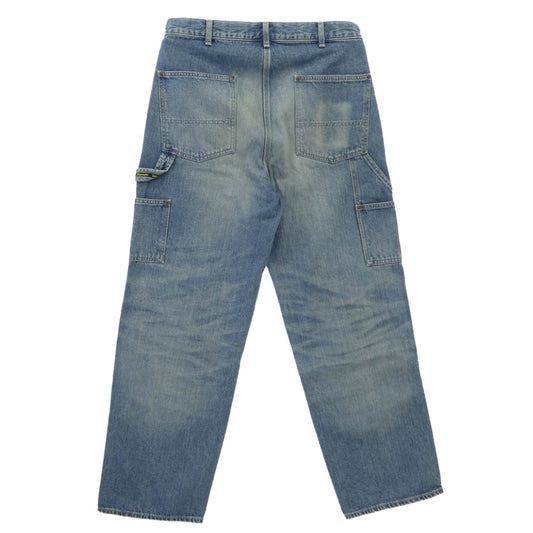 Supreme シュプリーム 26SS Worn Double Knee Painter Pant ウォーン ダブル ニー ペインター パンツ インディゴブルー　 ブルー系 32【美品】【中古】