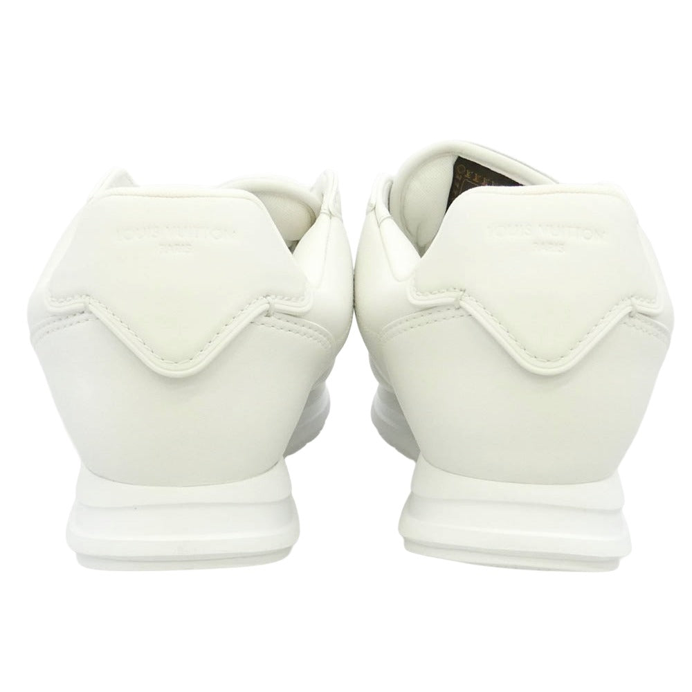 LOUIS VUITTON ルイ・ヴィトン 1AIKF6 buttersoft sneakers バター ソフト ローカット スニーカー ホワイト系 8【極上美品】【中古】