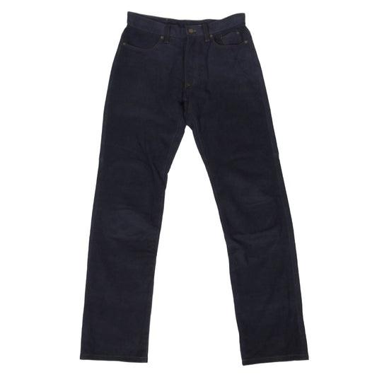 クシタニ EX-1216 EXPLORER JEANS エクスプローラー ジーンズ レザーパンツ ダークネイビー系 32【中古】